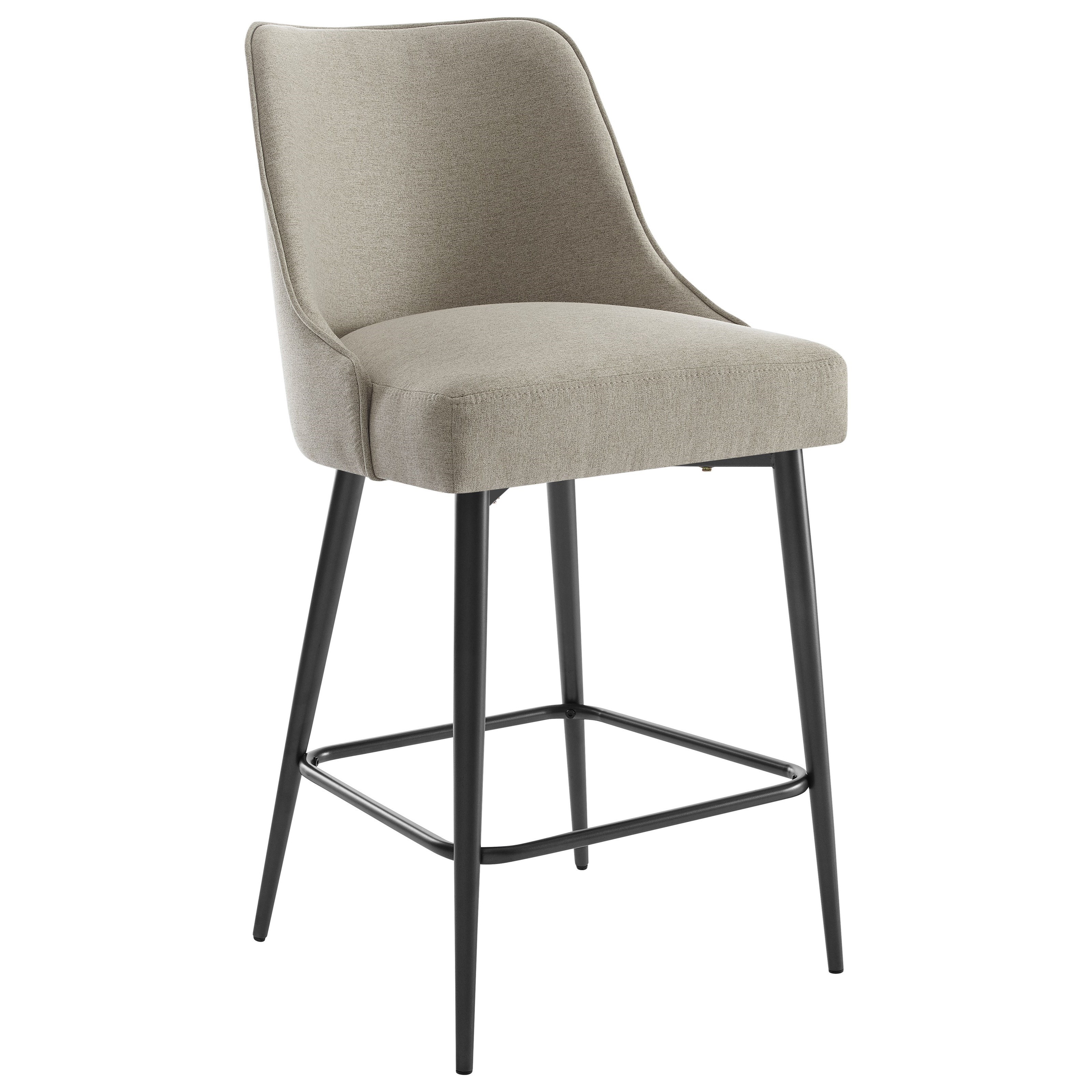 Steve Silver Olson SS Contemporary Upholstered Counter Chair Walker's